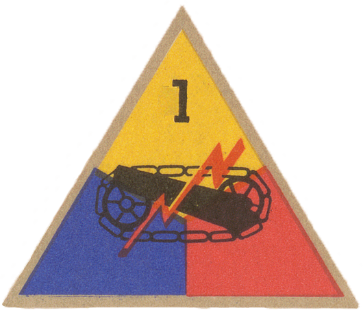 1st Armored Division Patch