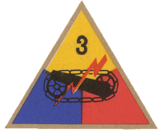 3rd Armored Division Patch