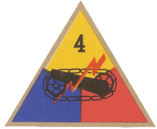 4th Armored Division Patch
