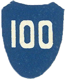 100th Infantry Division Patch