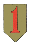 1st Infantry Division patch