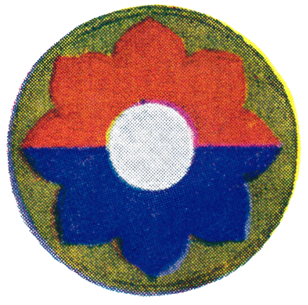 9th Infantry Division Patch