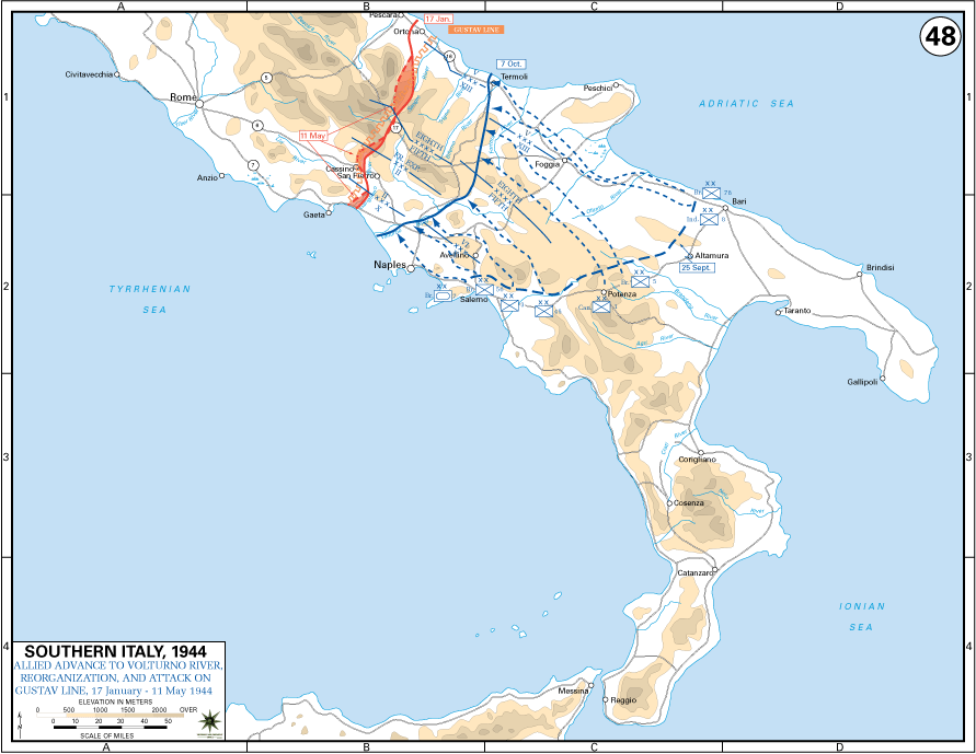 Anzio Campaign Map (Part 1)