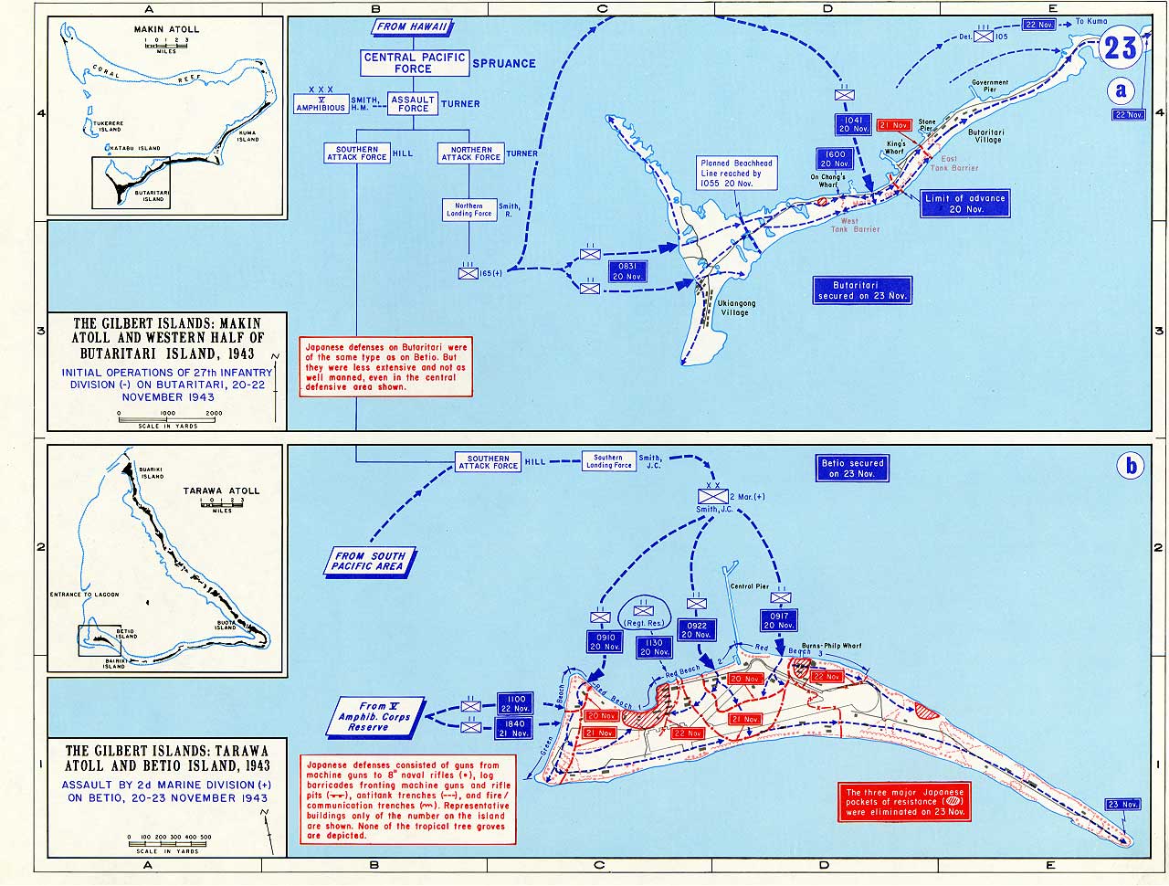 Central Pacific Campaign Map