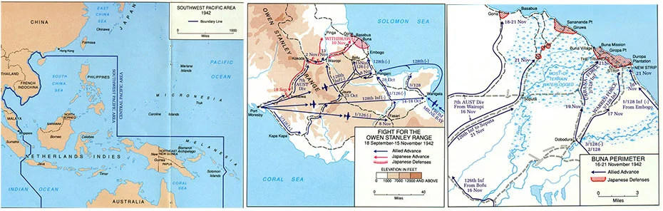 Papua Campaign Map