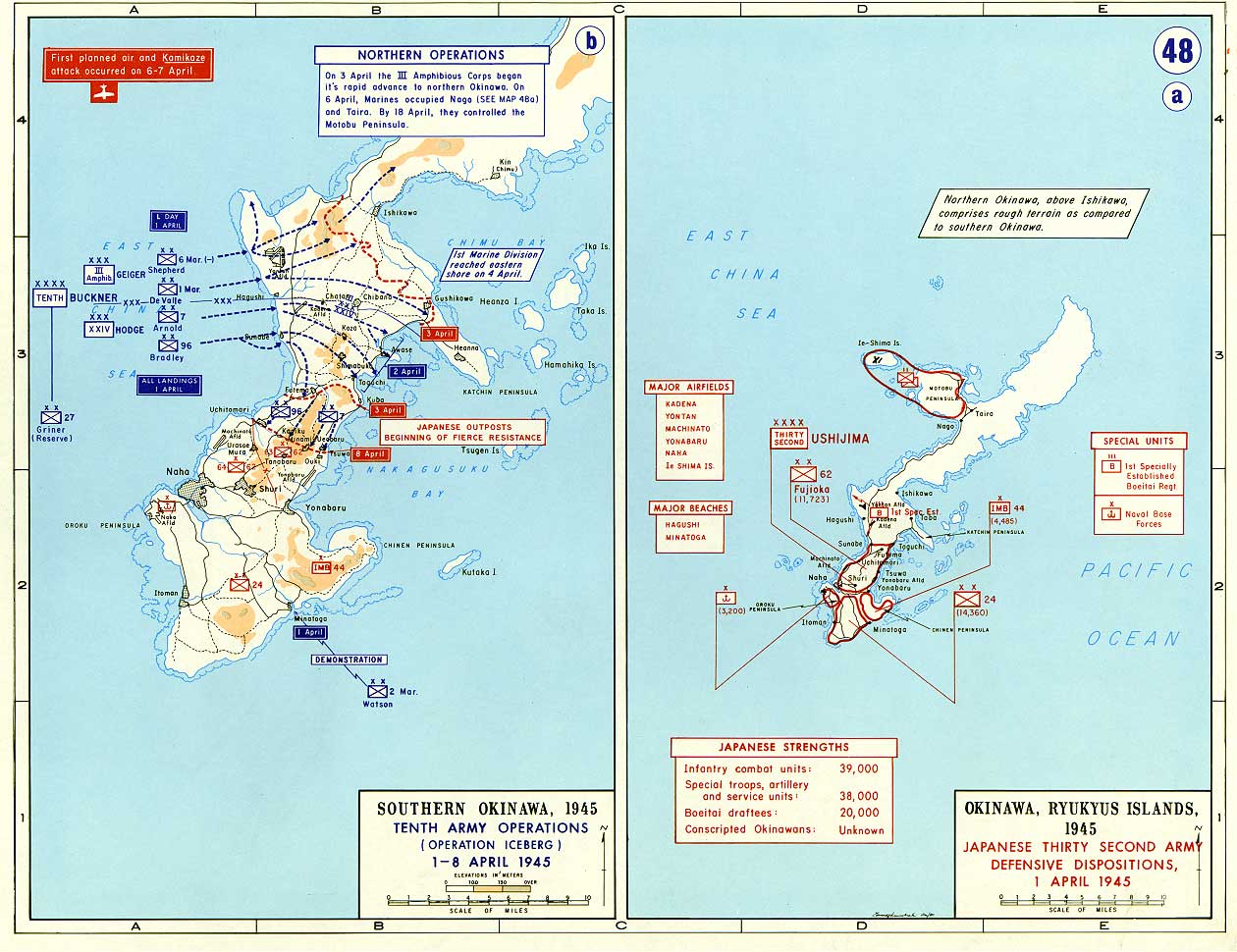 Ryukyus Campaign Map